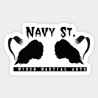 navy street mma Sticker